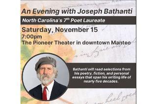 The Outer Banks Voice -   An Evening with NC’s 7th Poet Laureate Joseph Bathanti
