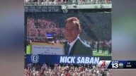 Nick Saban honored at Bryant-Denny Stadium ahead of Hall of Fame induction
