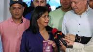 Delcy Rodríguez: “El pueblo que no pide sanciones sigue trabajando por el desarrollo del país”