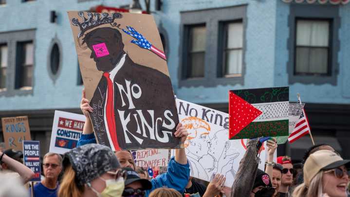 A second proclamation of No Kings: Rallies in Detroit, Ann Arbor