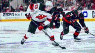 Luke Hughes happy 'to be back to work' with Devils after signing 7