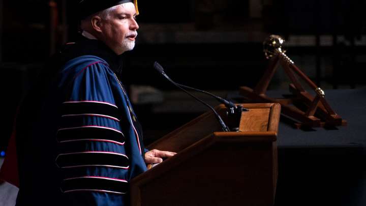 See our photos of the inauguration ceremony at USI