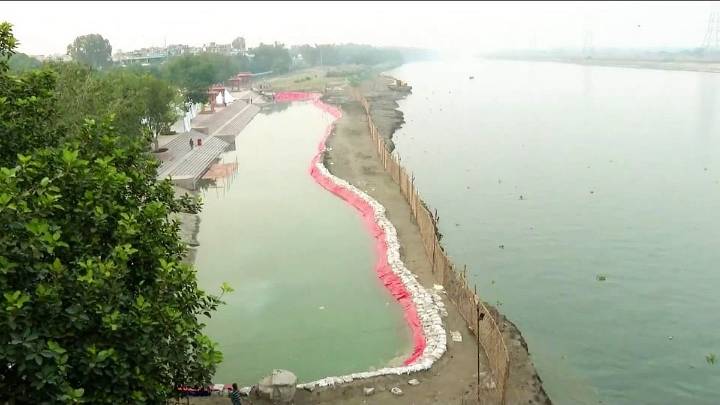 Artificial Yamuna’ Created For PM’s Ceremonial Chhath Dip In Delhi, Claims AAP; BJP Hits Back