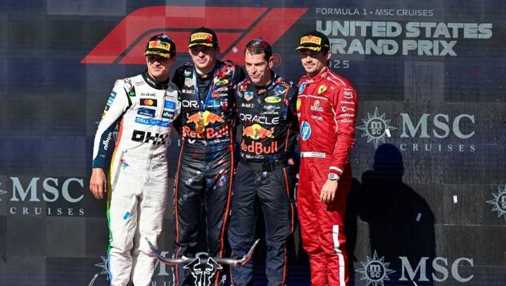 F1: Así va la clasificación del campeonato de pilotos tras el GP de Austin
