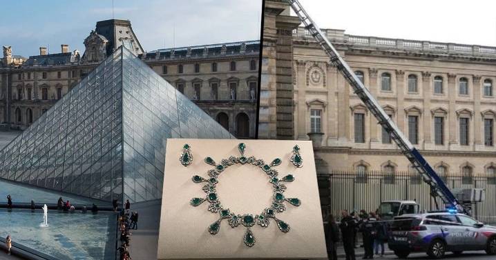 Así se robaron del Museo del Louvre en París el collar con 32 esmeraldas extraídas de las minas de Muzo en Boyacá