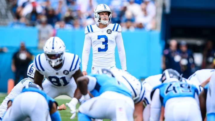Colts kicker Spencer Shrader grateful, even more motivated to succeed after winning AFC Special Teams Player of the Month