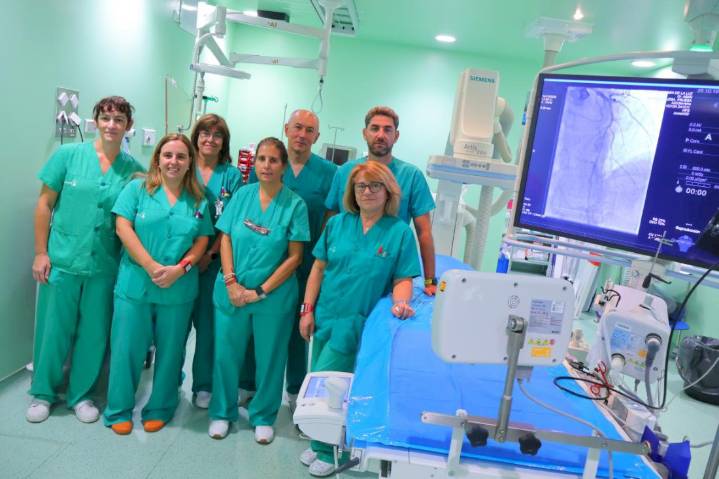 Hemodinámica y Cardiología Intervencionista del HUCU superan los 2.000 cateterismos