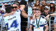 Cleary family celebrates another title on grand final day as Jett’s Warriors win NRL state championship
