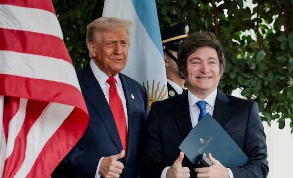 Milei está reunido con Trump en la Casa Blanca para definir los detalles de la asistencia económica