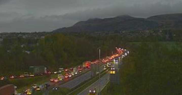 Edinburgh bypass collision triggers rush hour delays with restrictions in place