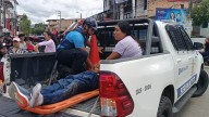 Choque entre furgoneta y trimóvil deja tres heridos en Tarapoto