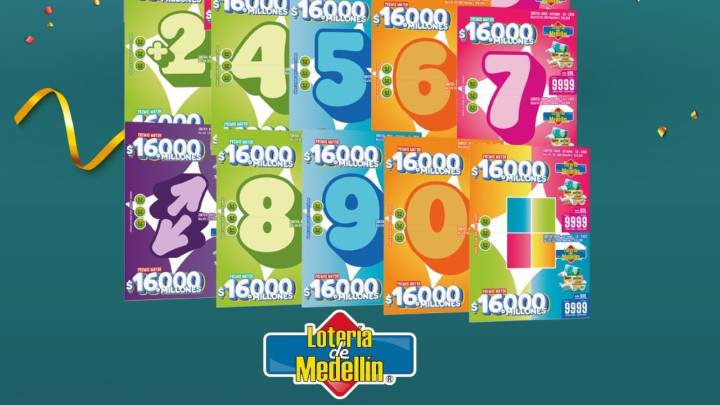 Lotería de Medellín para este viernes, 10 de octubre del 2025: revise su billete y su suerte