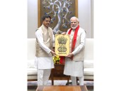 Tripura CM Saha meets PM Modi
