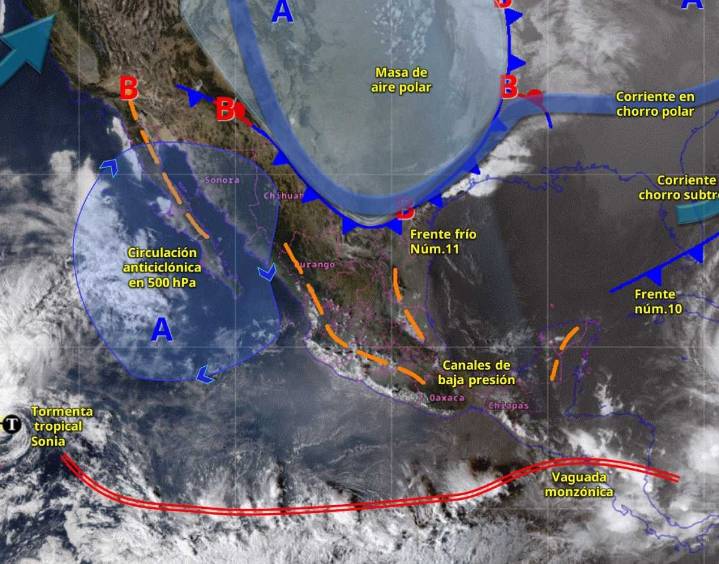 Clima en México hoy 29 de octubre de 2025: Se esperan lluvias, frío y 'Norte' en estos estados