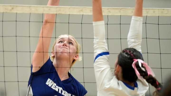 Photos of Westerly vs. Cumberland girls volleyball on Tuesday October 14