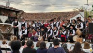 Guadramiro vibra al son del tambor: tamborileros y bailadores llenan de folclore el certamen 'Andrés Calles'