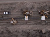 “Cada segundo cuenta”. Así se construye el oleoducto que marcará el futuro energético del país