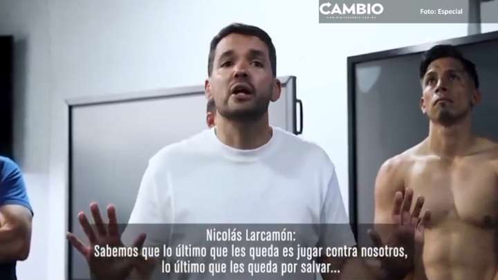 Larcamón minimiza al Club Puebla: lo único que le queda es ganarle a un grande como Cruz Azul (VIDEO)