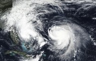 Bermuda se prepara para doble amenaza de huracanes Humberto e Imelda