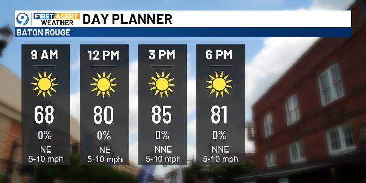 A taste of fall-like weather this weekend