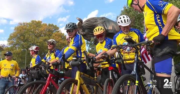 Naval Academy Class of 1975 completes 1,200-mile charity bike ride from the Gulf to Annapolis
