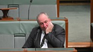 Barnaby Joyce forced to deny allegation he yelled at female staff member in Michelle Landry’s office