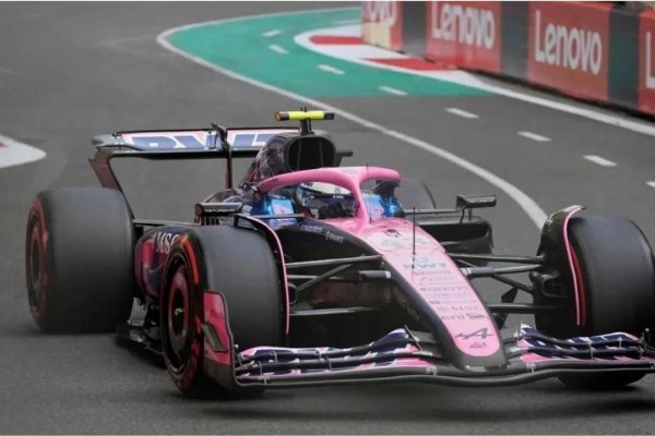Colapinto quedó eliminado en la Q1 y largará 18° en el GP de Singapur