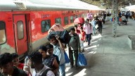 IN PHOTOS: Huge rush of passengers at CSMT station in Mumbai amid festive season
