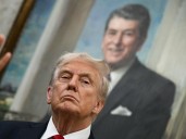 What Ontario's anti-tariff ad says vs. what Reagan said in his speech