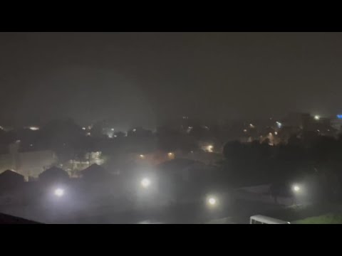 Hurricane-force winds from Melissa begin hitting Jamaica