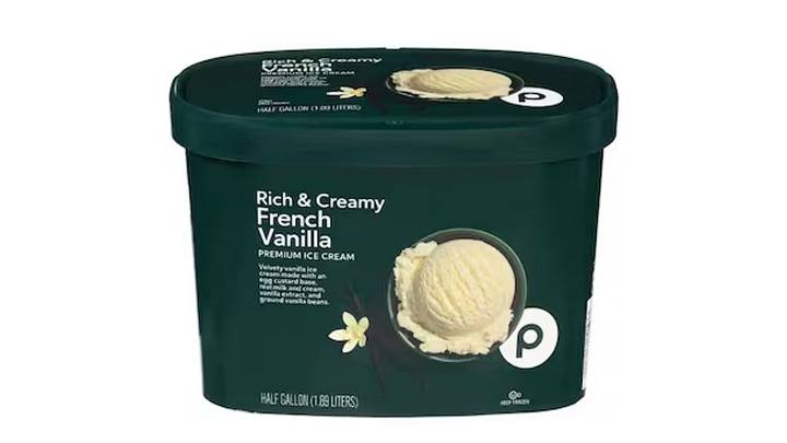 Publix recalling 'Rich and Creamy' ice cream product, citing egg allergen