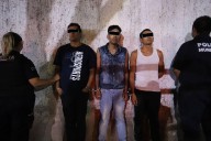 Tres detenidos por asalto a camión de paquetería