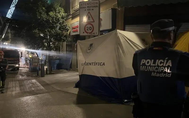 Derrumbe de edificio en Madrid dejó cuatro muertos