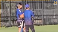 Rohit Sharma & Gautam Gambhir spotted having intense chat during practice session