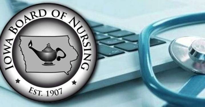 Board suspends license of Iowa nurse charged in child