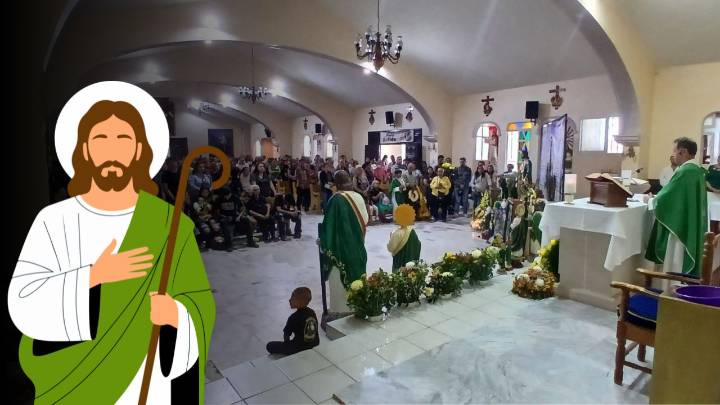 Inicia la fiesta patronal de San Judas Tadeo en Durango, con las tradicionales mañanitas