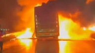 Private bus catches fire in Andhra's Kurnool, 20 killed: Police