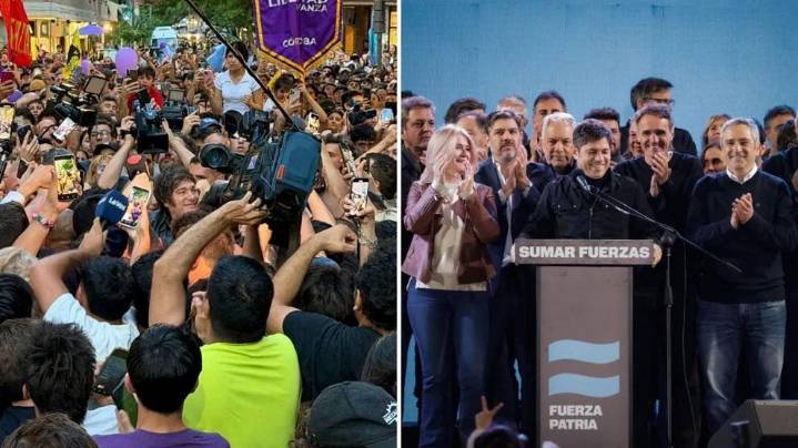 Cierre de campaña: Milei hace base en Rosario y Fuerza Patria cierra con un acto en San Martín