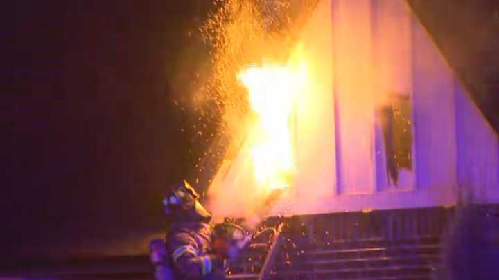 Edmond house fire possibly sparked by lightning