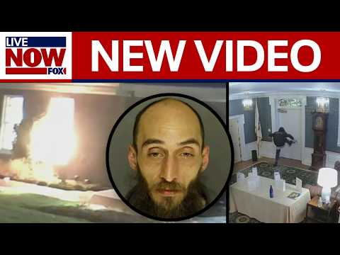 New video of arson attack at Pennsylvania Governor's mansion
