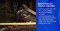 Brother says truck driver "could have been killed" after collapse of historic bridge