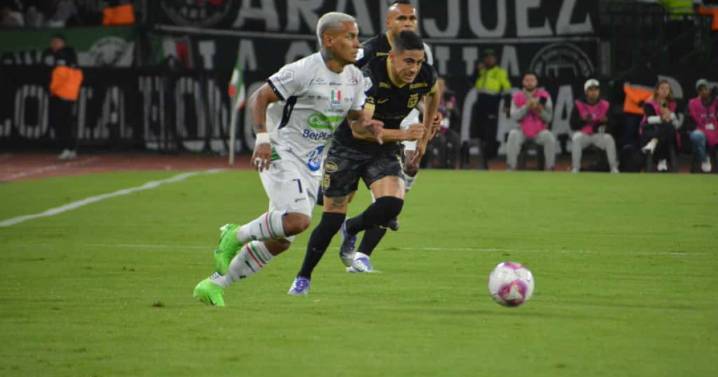 Once Caldas perdió en casa la ida de los cuartos de Copa ante Atlético Nacional: su arquero fue la figura