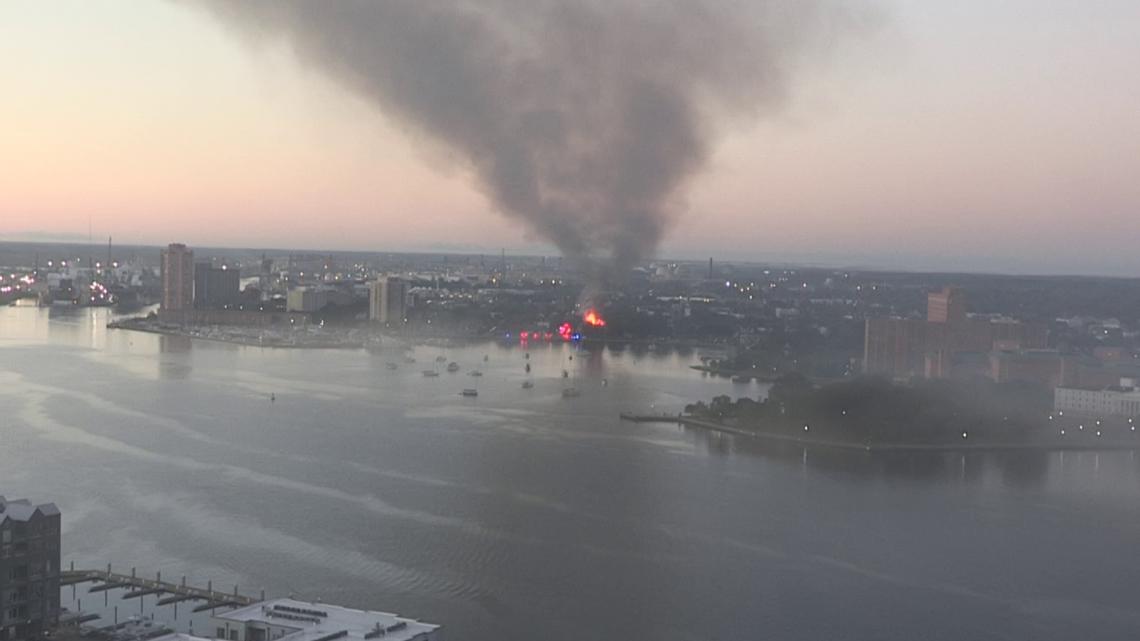 Portsmouth house fire in Olde Towne brings large emergency response