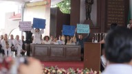 Diputados abandonan sesión solemne en Apatzingán en protesta por Bernardo Bravo