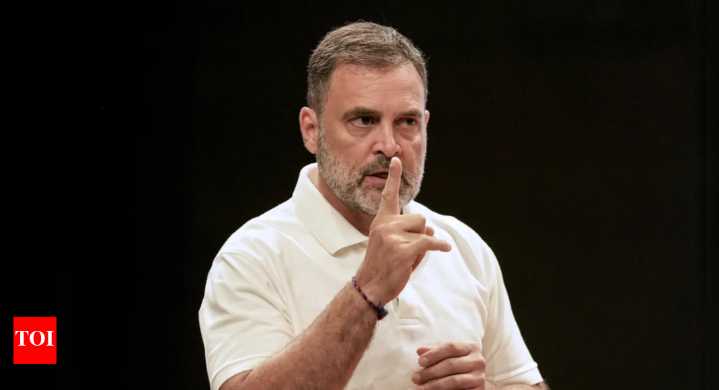 'Wholesale attack on democracy in India': Rahul Gandhi in Colombia; BJP calls him 'leader of propaganda'