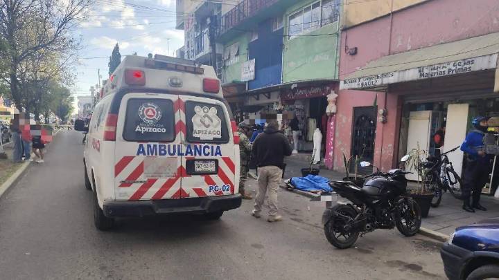 Muere en la vía pública de Apizaco “El Chino”