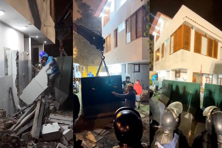 Surco recupera espacios públicos ocupados por vivienda vinculada a congresista