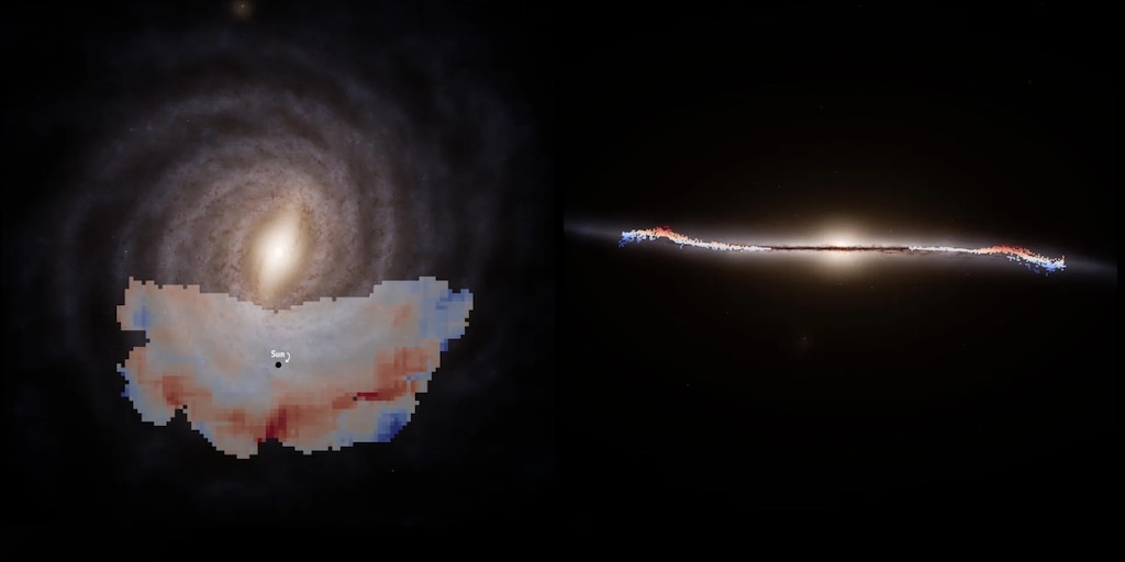 Una onda gigantesca recorre la Vía Láctea y sorprende a los astrónomos
