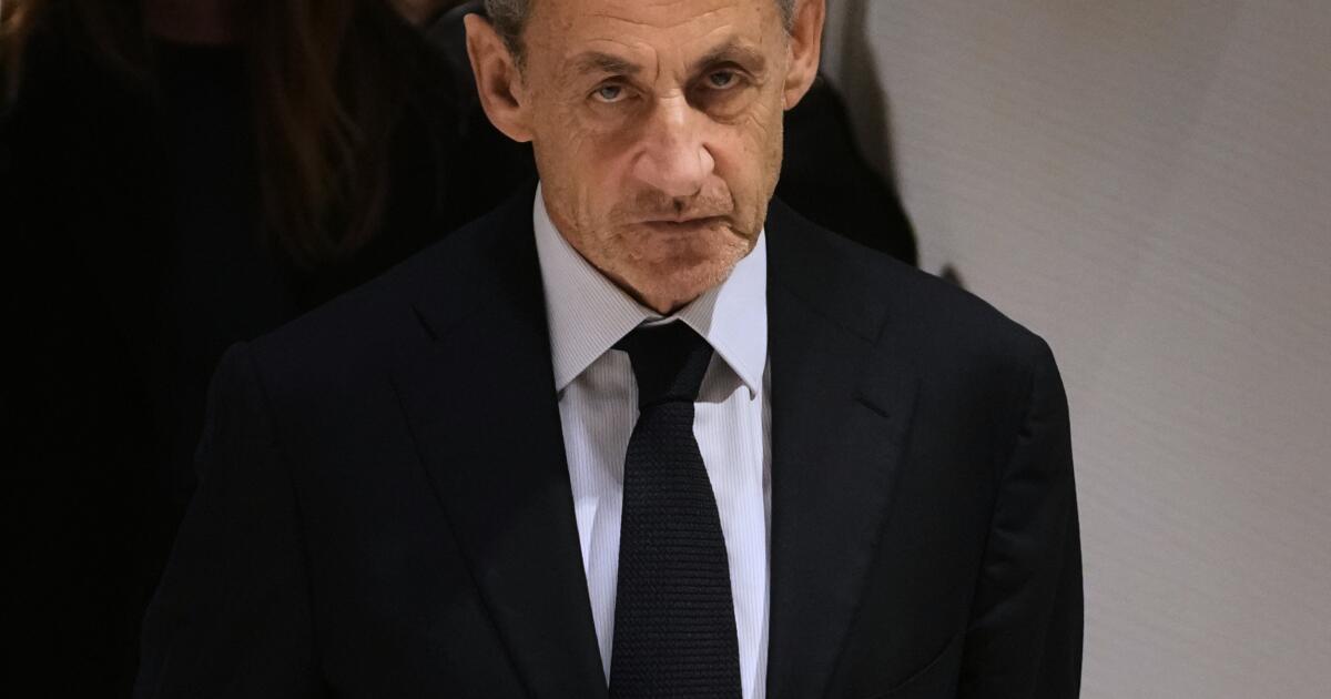 France's former president Sarkozy will begin serving a 5