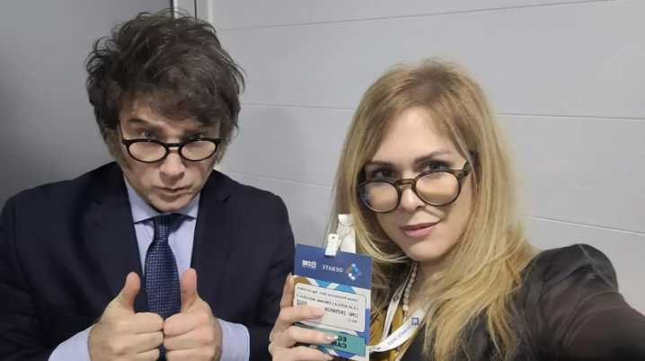 “Vení, probá la banda”: Milei ensayó con Lilia Lemoine para la presentación de su nuevo libro